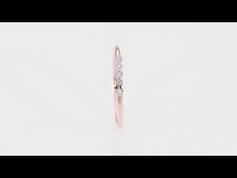 Inel Aur 14K W0638 Diamante 0.04ct Video