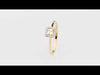 Inel Aur 14K W0590 Diamant 0.23ct Video