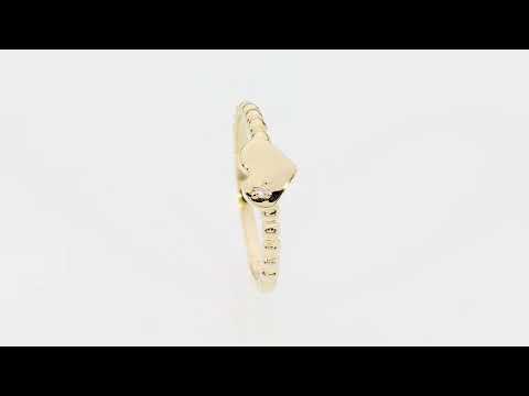 Inel Aur 14K W0637 Diamant 0.01ct Video