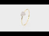 Inel Aur 14K W0641 Diamante 0.10ct Video