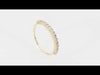 Inel Aur 14K W0634 Diamante 0.13ct Video