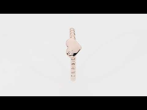 Inel Aur 14K W0637 Diamant 0.01ct Video