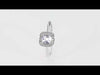 Inel Aur 14K W514 Safir Alb 0.70ct Video