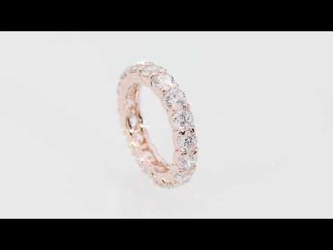 Inel Aur 14K W0516 Diamante 3.20ct-3.80ct Video
