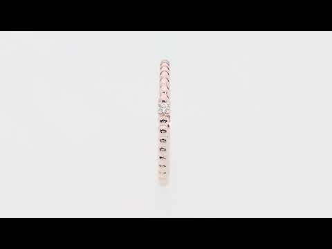 Inel Aur 14K W0601 Diamant 0.02ct Video