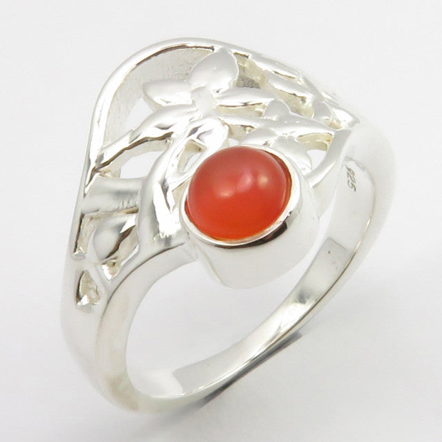 Inel Argint 925 cu Carnelian