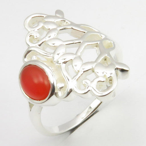 Inel Argint 925 cu Carnelian