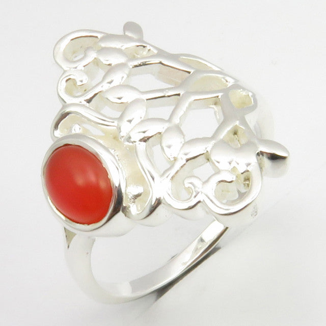 Inel Argint 925 cu Carnelian