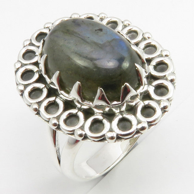 Inel Argint 925 cu Labradorit