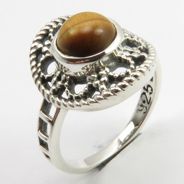 Inel Argint 925 cu Ochi de Tigru