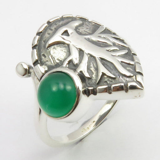 Inel Argint 925 cu Onix Verde