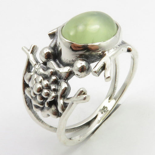 Inel Argint 925 cu Prehnit