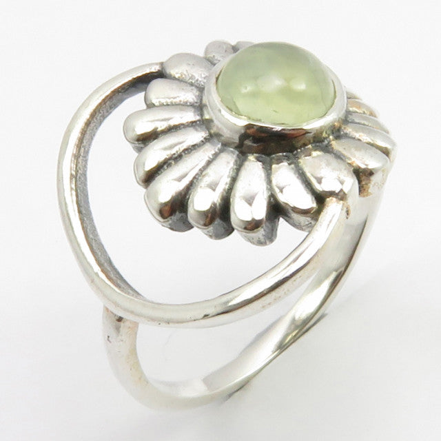 Inel Argint 925 cu Prehnit