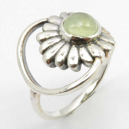Inel Argint 925 cu Prehnit