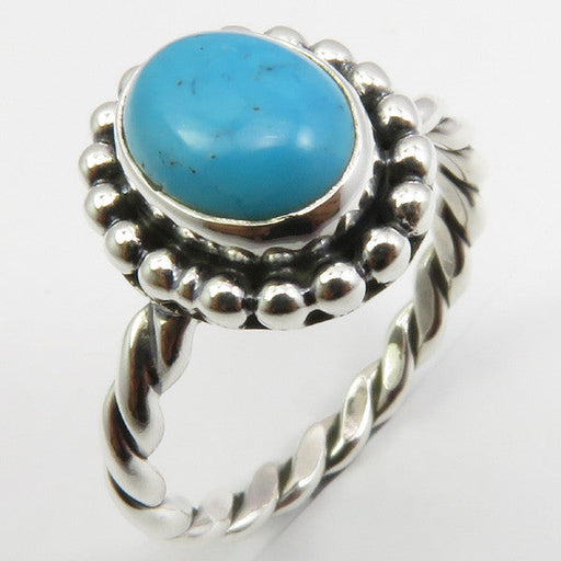 Inel Argint 925 cu Turcoaz Cabochon