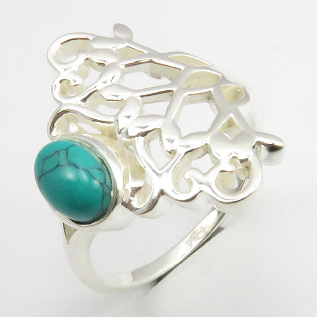 Inel Argint 925 cu Turcoaz