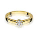Inel Aur 14K cu Diamant Natural 0.15 ct