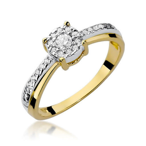 Inel Aur 14K cu Diamant Natural 0.26 ct