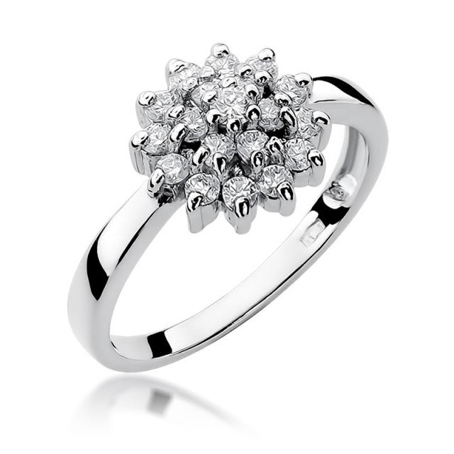 Inel Aur 14K cu Diamant Natural 0.40 ct