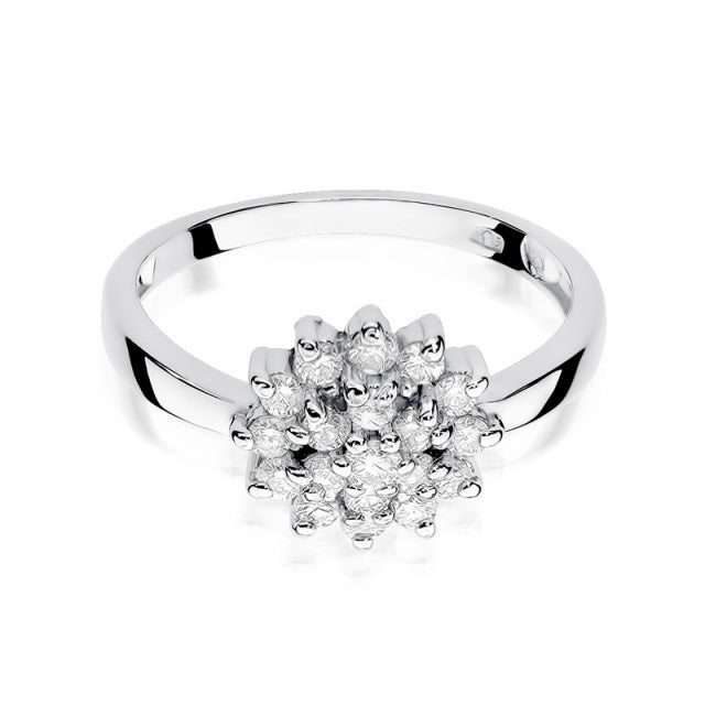 Inel Aur 14K cu Diamant Natural 0.40 ct