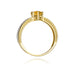 Inel Aur 14K cu Citrine 0.50 ct
