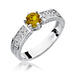 Inel Aur 14K cu Citrine 0.50 ct