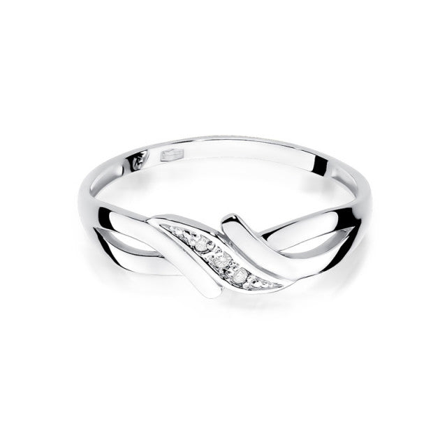 Inel Aur 14K cu Diamant Natural 0.02 ct