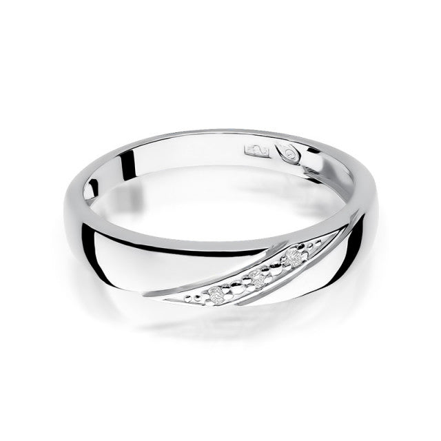 Inel Aur 14K cu Diamant Natural 0.02 ct