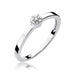 Inel Aur 14K cu Diamant Natural 0.04 ct