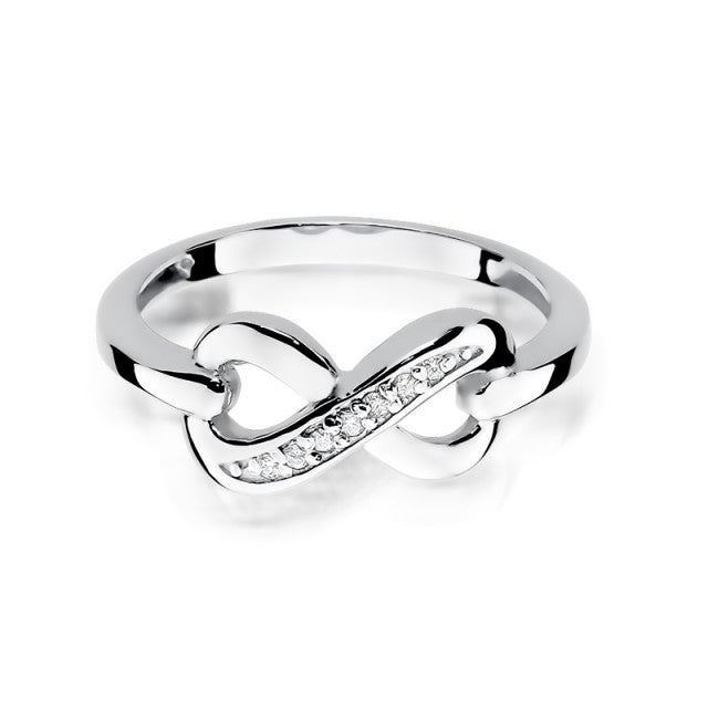 inel Aur 14K cu Diamant Natural 0.04 ct