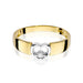 Inel Aur 14K cu Diamant Natural 0.04 ct