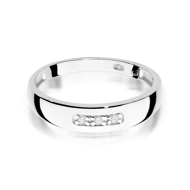 Inel Aur 14K cu Diamant Natural 0.05 ct