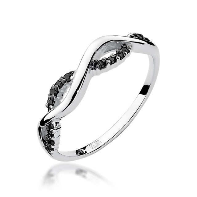 Inel Aur 14K cu Diamant Natural 0.07 ct