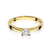 Inel Aur 14k cu Diamant Natural 0.08 ct