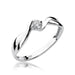 Inel Aur 14K cu Diamant Natural 0.08 ct