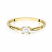 Inel Aur 14k cu Diamant Natural 0.08 ct