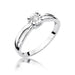 Inel Aur 14k cu Diamant Natural 0.08 ct