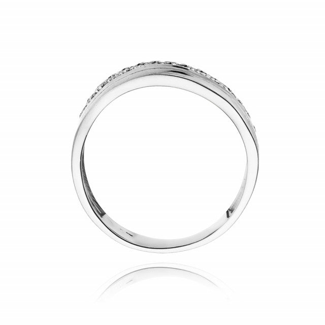 Inel Aur 14K cu Diamante Naturale 0.09 ct