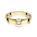 Inel Aur 14k cu Diamant Natural 0.09 ct