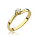 Inel Aur 14K cu Diamant Natural 0.10 ct