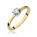 Inel Aur 14K cu Diamant Natural 0.10 ct