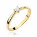 Inel Aur 14K cu Diamant Natural 0.10 ct
