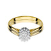 Inel Aur 14K cu Diamant Natural 0.10 ct