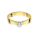 Inel Aur 14K cu Diamant Natural 0.10 ct