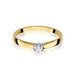 Inel Aur 14K cu Diamant Natural 0.10 ct