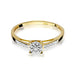 Inel Aur 14K cu Diamant Natural 0.04 ct