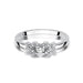 Inel Aur 14K cu Diamant Natural 0.12 ct