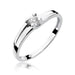 Inel Aur 14K cu Diamant Natural 0.12 ct