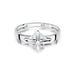 Inel Aur 14K cu Diamant Natural 0.12 ct