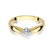 Inel Aur 14K cu Diamant Natural 0.12 ct